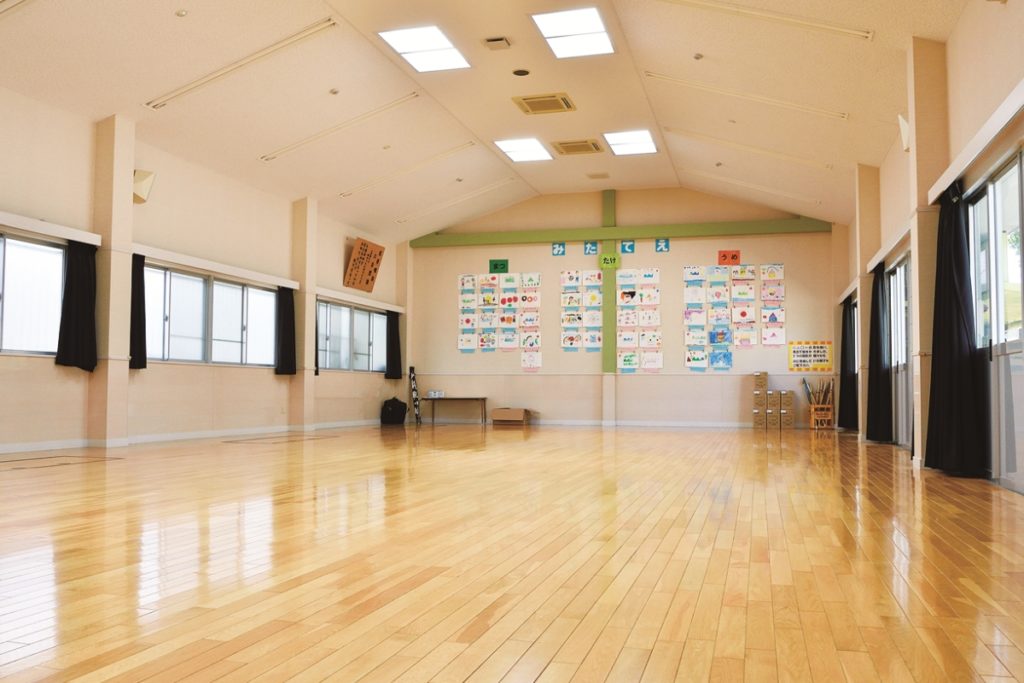 画像：明るく広々とした園舎